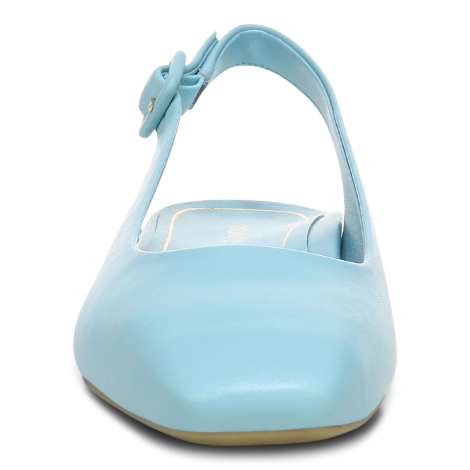 Zapatos Planos Destalonados Delphine Azul Porcelana Vionic