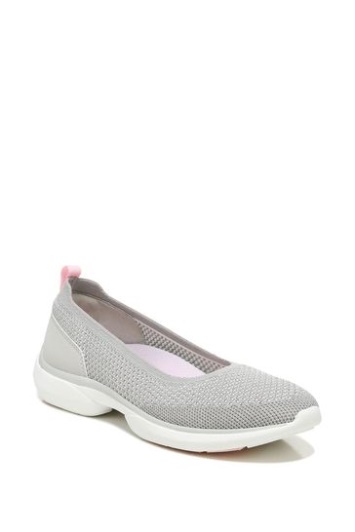 Zapatos Sin Cordones Kallie De Punto Gris Metalizado Vionic Moda