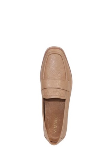 Zapatos Sin Cordones Sellah Color Nude De Piel De Macarrón Vionic