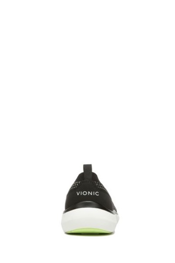 Zapatos Sin Cordones Vionic Kallie De Punto Negro A La Moda