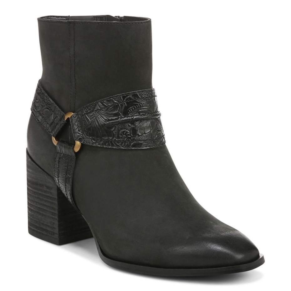 Bota Carnelia Vionic Cuero Negro