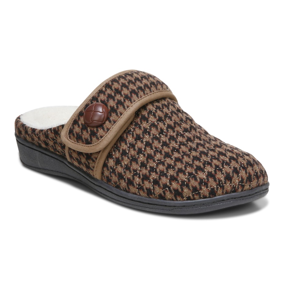 Pantufla Vionic Toffee Carlin