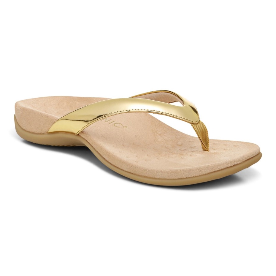 Sandalia Dillon Toe Post Vionic Gold