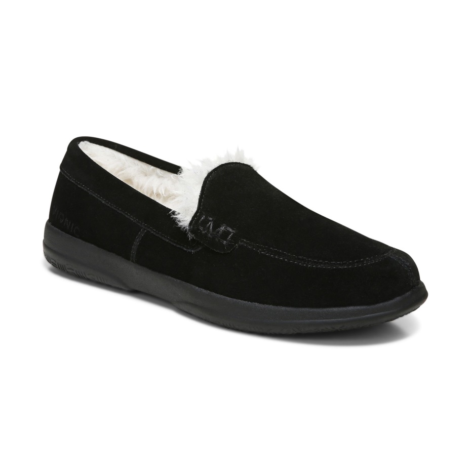 Zapatilla Lynez Ante Negro Vionic
