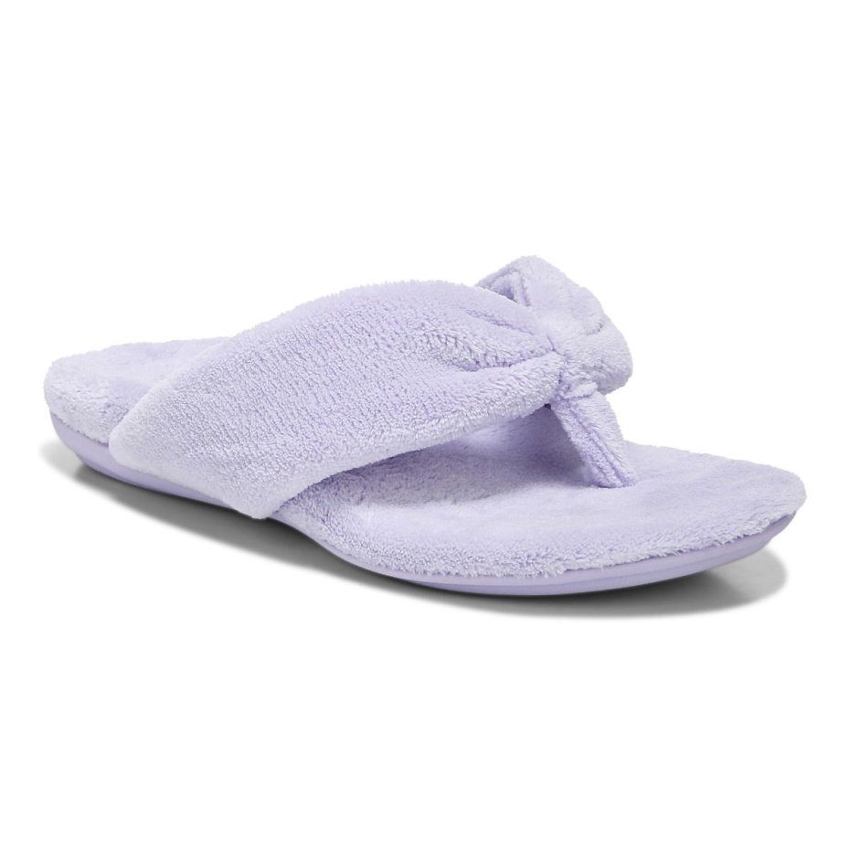 Pantuflas Lydia Violeta Jaspeado Vionic