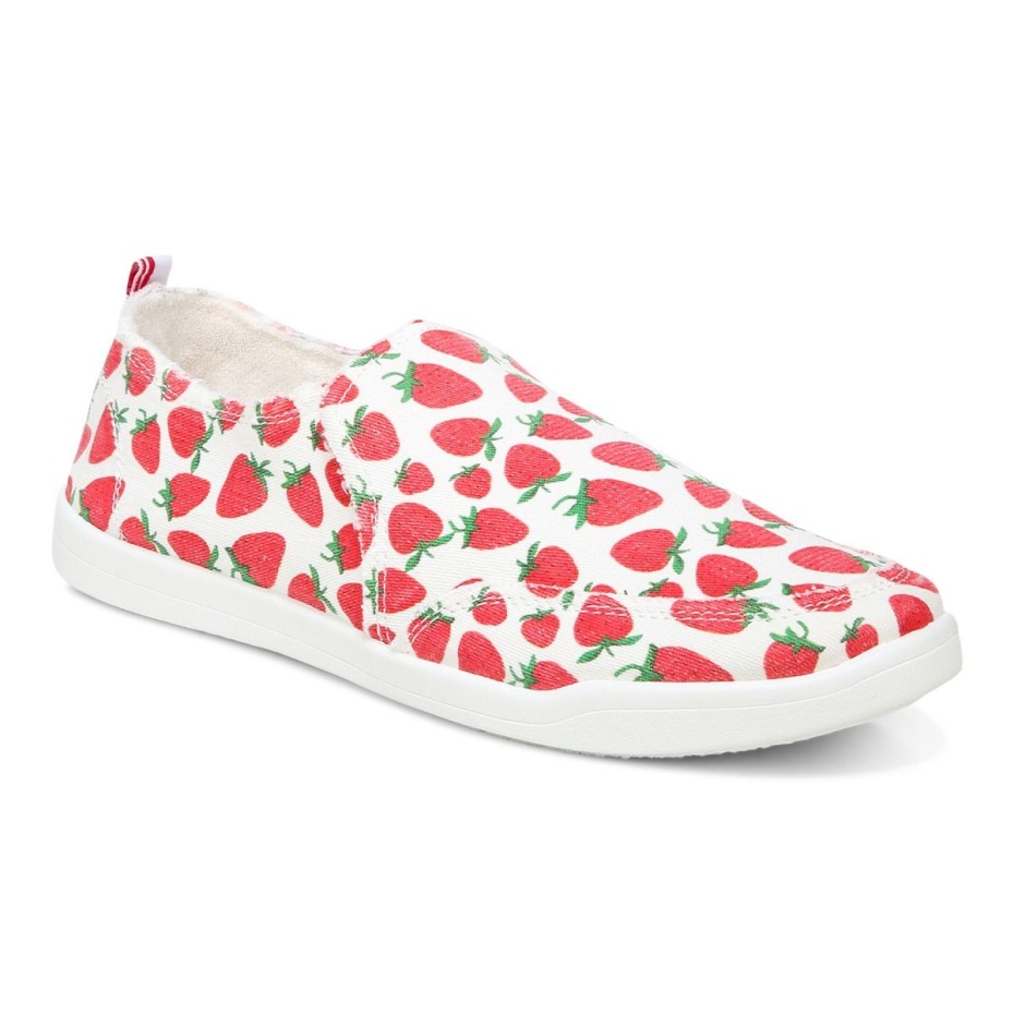 Zapatilla Sin Cordones Vionic Beach Malibu: Fresas De Frutas