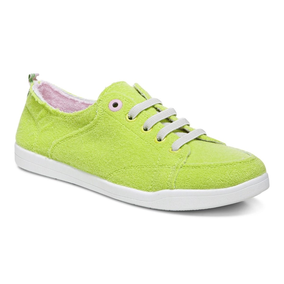 Zapatilla Deportiva Vionic Lime Terry Beach Pismo Casual: Terry