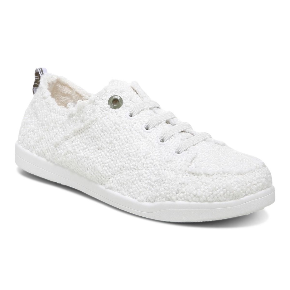 Zapatilla Deportiva Vionic White Boucle Beach Pismo Casual: Boucle