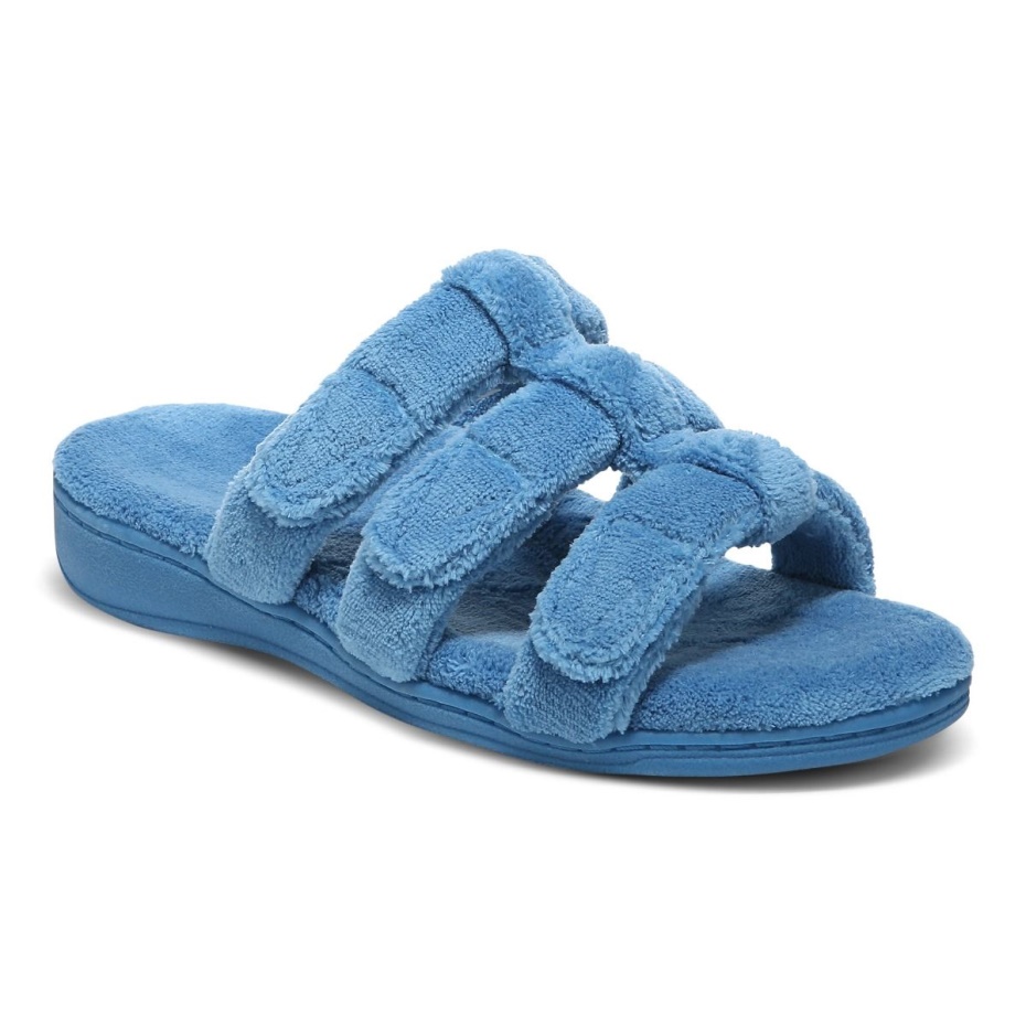 Zapatilla De Siesta Azul Horizonte Vionic