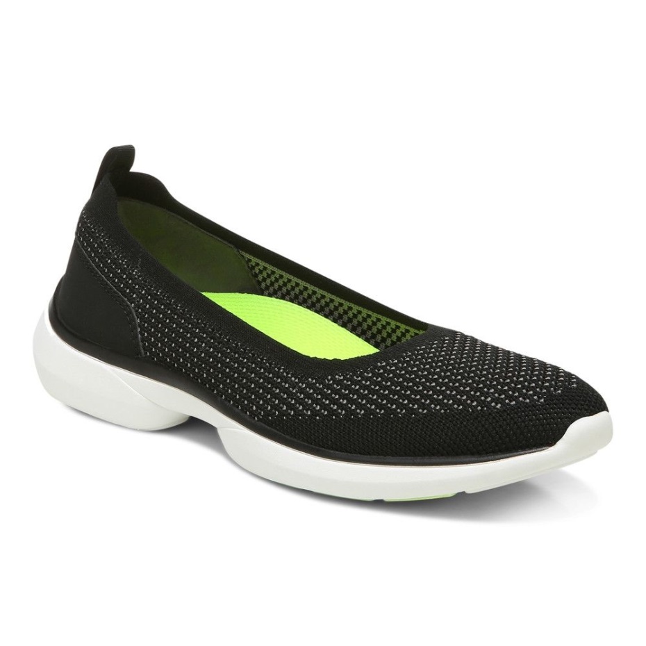 Zapatillas Sin Cordones Kallie Negro Vionic