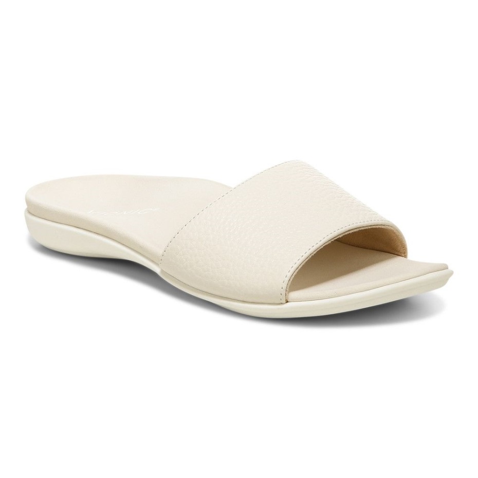 Sandalia Crema Vionic Val Slide