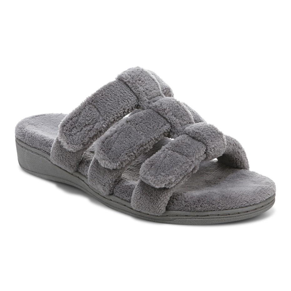 Zapatilla Snooze Carbón Vionic
