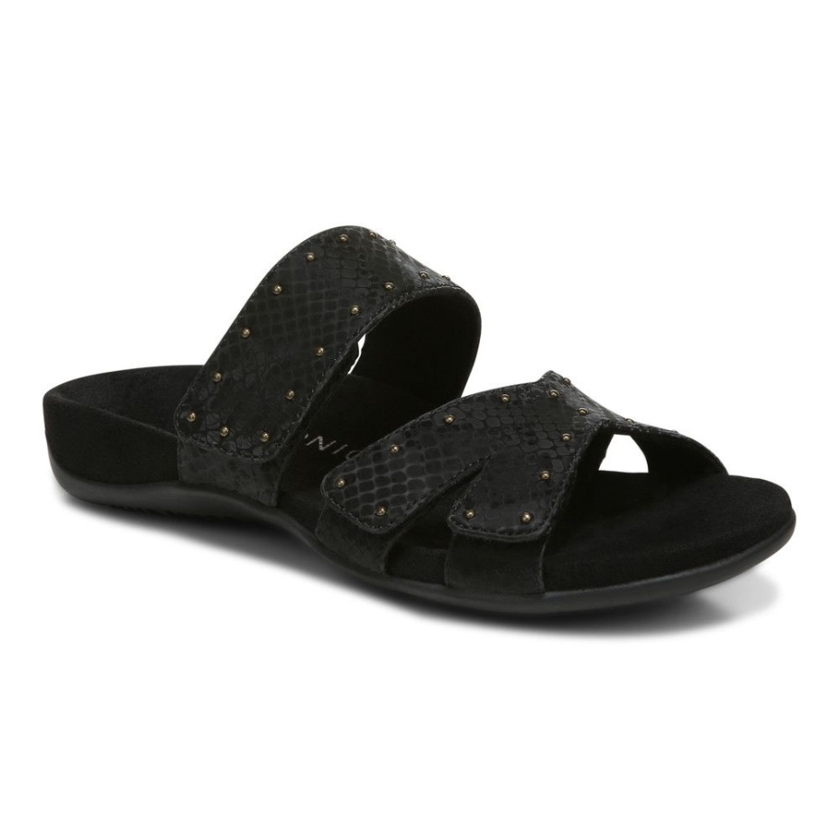 Sandalia Vionic Indie Slide Negra