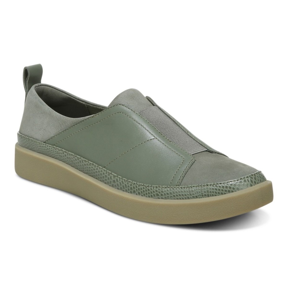 Slip Vionic Zinah En Verde Militar