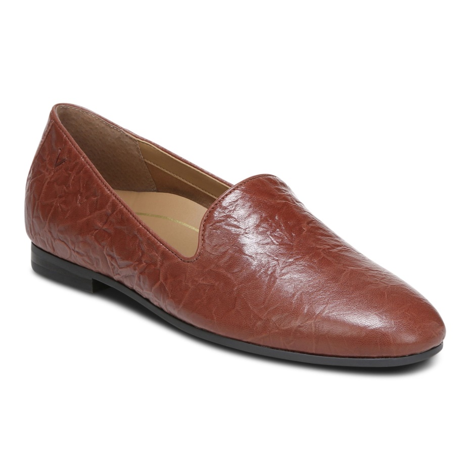 Willa Flat Cuero Marron Vionic