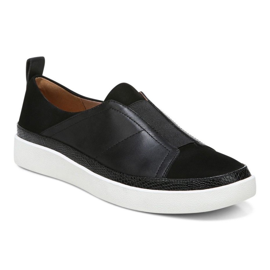 Slip On Vionic Negro Zinah